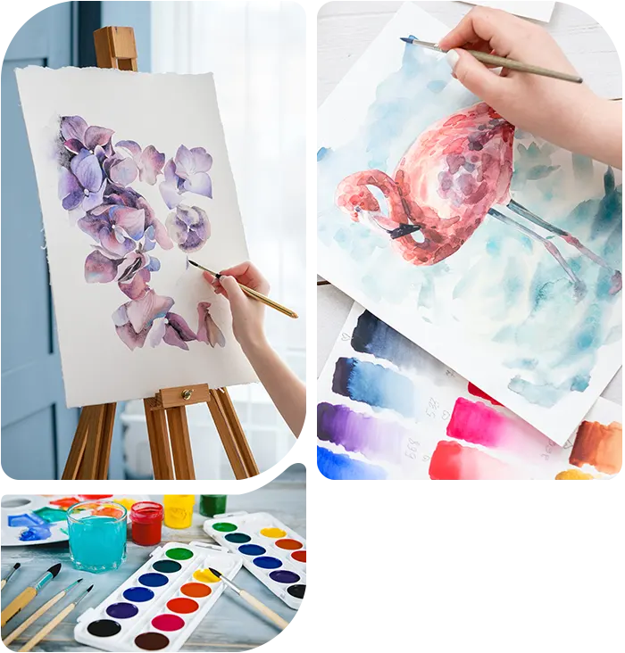 Dive into the enchanting world of watercolour painting