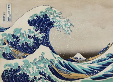 The Great Wave of Kanagawa by Hokusai